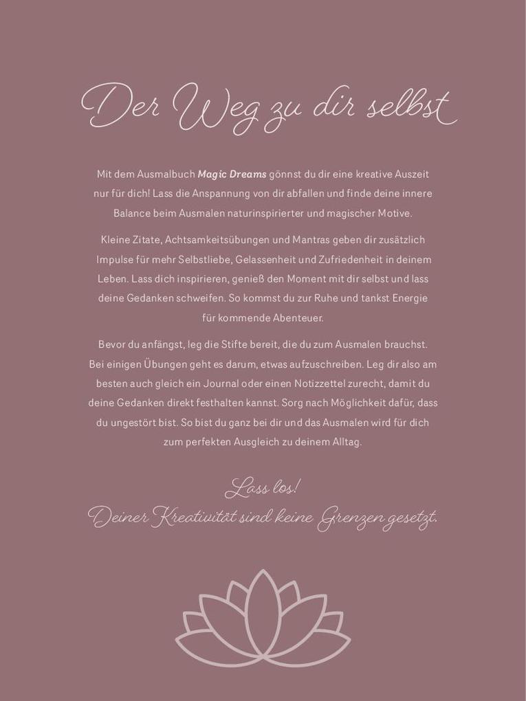 Weitere Ansicht: Magic Dreams | Ausmalen & loslassen | Svenja Dieken