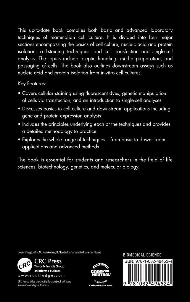 Weitere Ansicht: Advanced Mammalian Cell Culture Techniques