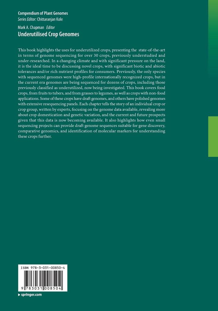 Weitere Ansicht: Underutilised Crop Genomes