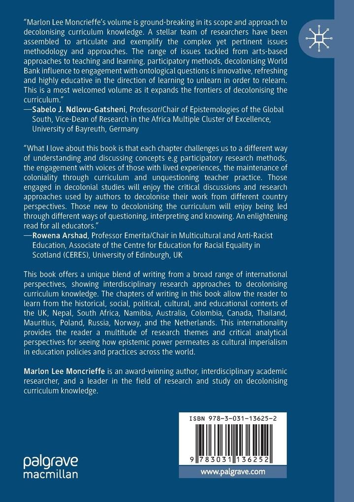 Weitere Ansicht: Decolonising Curriculum Knowledge