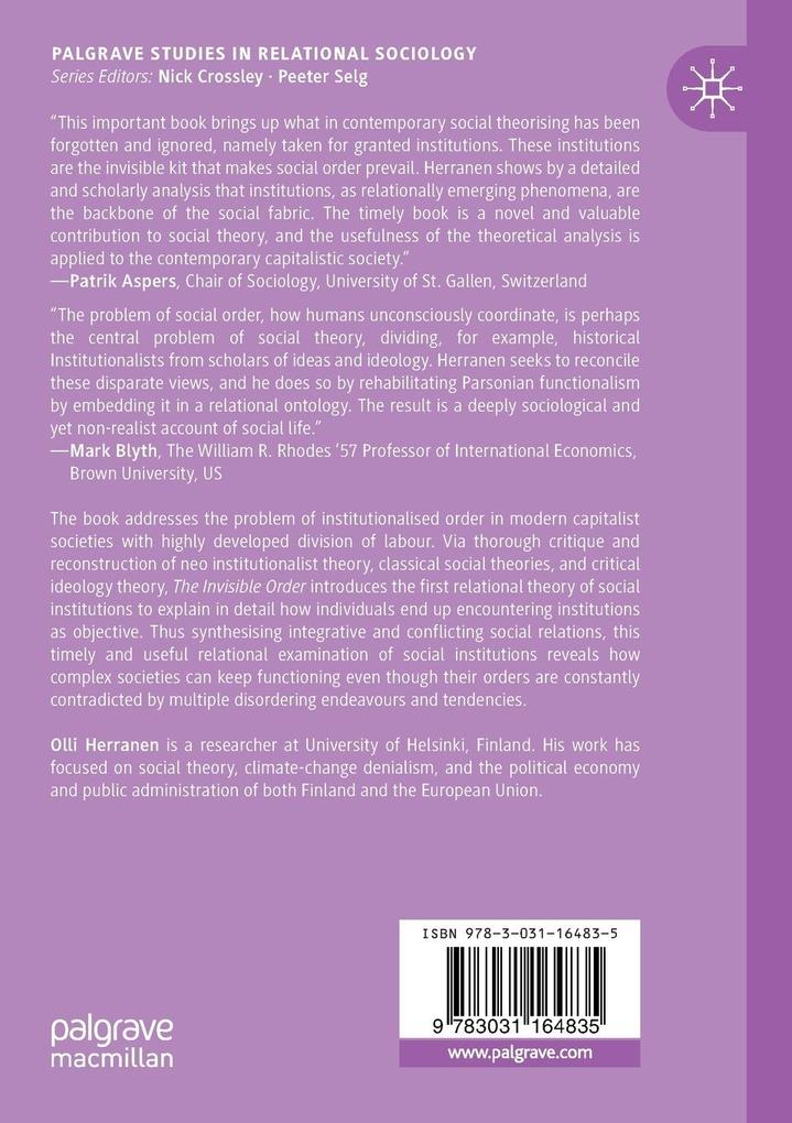 Weitere Ansicht: The Invisible Order | Olli Herranen