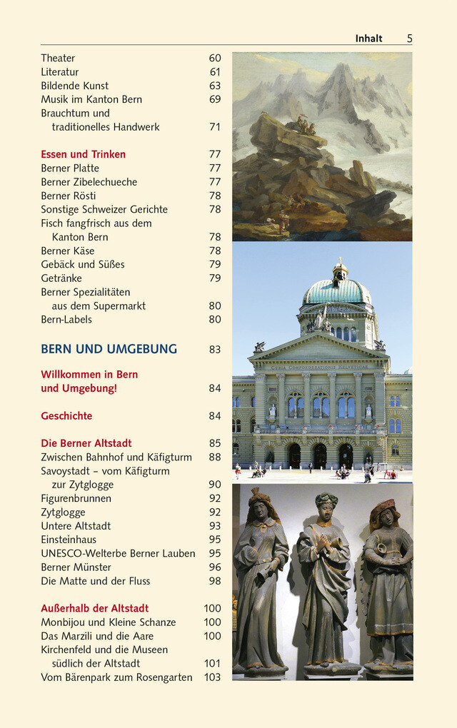 Weitere Ansicht: TRESCHER Reiseführer Bern und Berner Oberland | Isa Ducke, Natascha Thoma