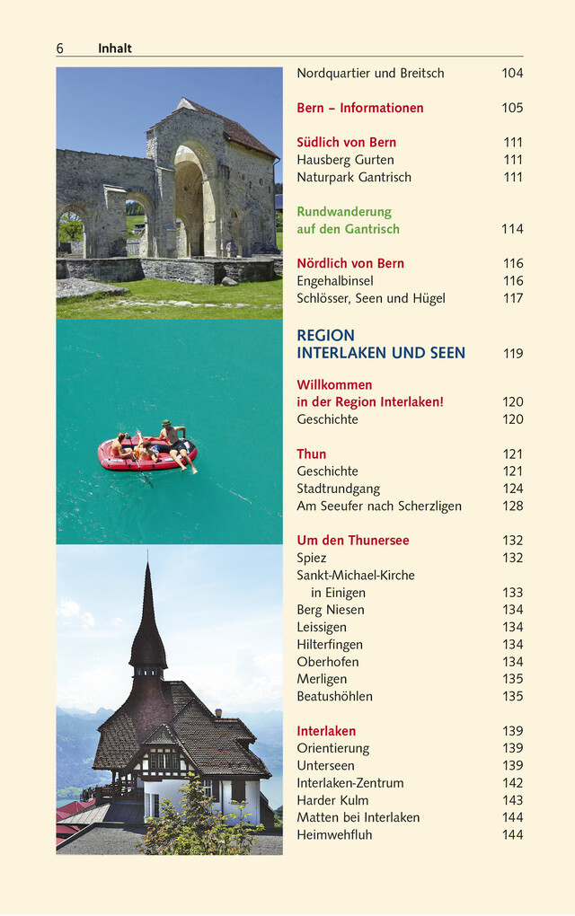 Weitere Ansicht: TRESCHER Reiseführer Bern und Berner Oberland | Isa Ducke, Natascha Thoma