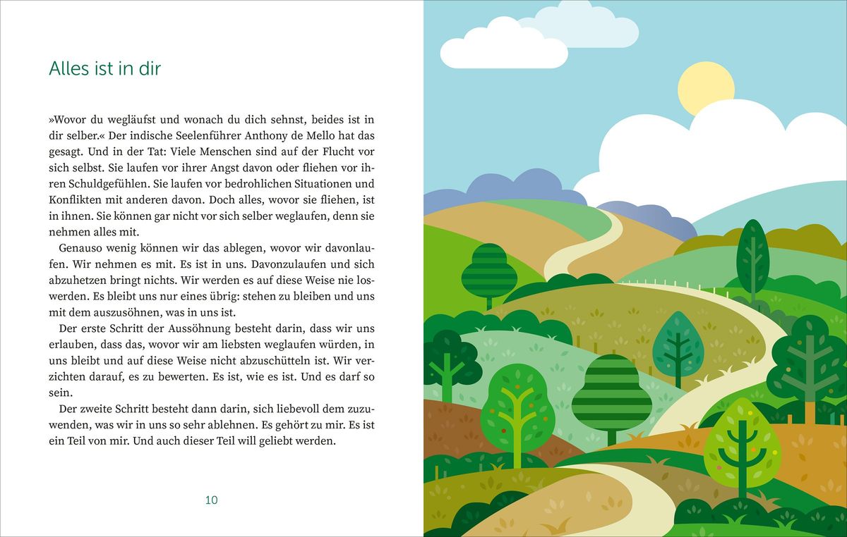 Weitere Ansicht: Glücklich und zufrieden! | Anselm Grün