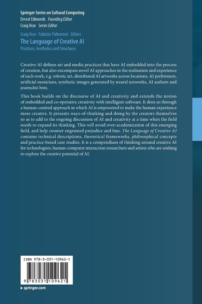 Weitere Ansicht: The Language of Creative AI