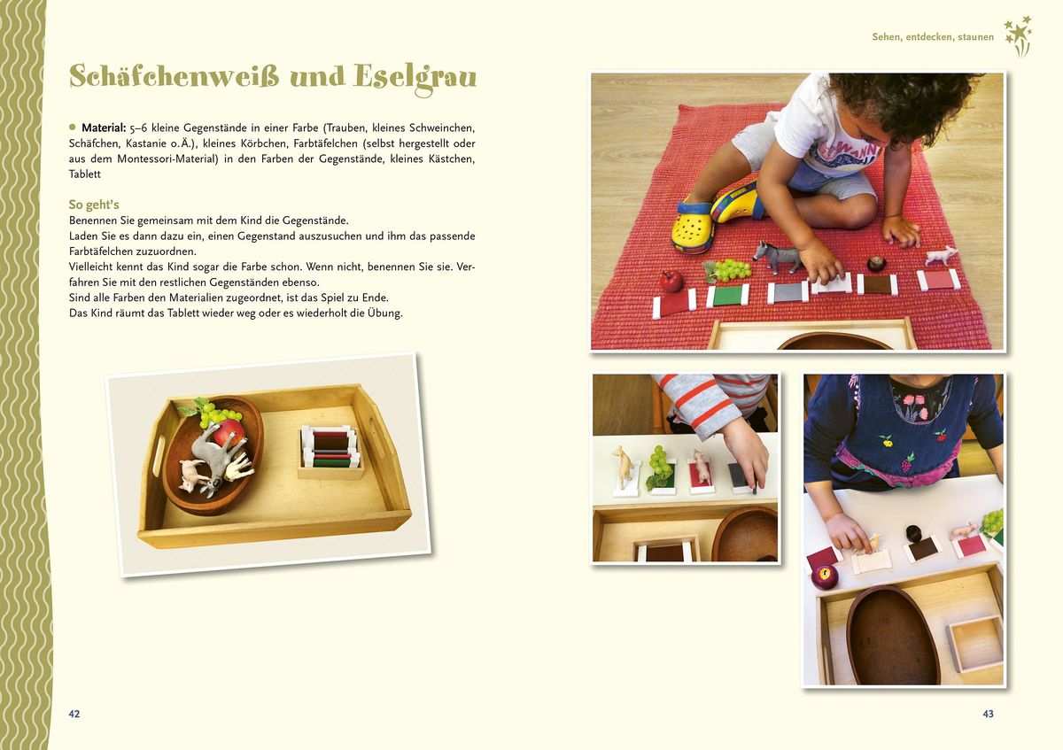 Weitere Ansicht: Spielen mit Krippenkindern: Aktionstabletts | Jutta Bläsius