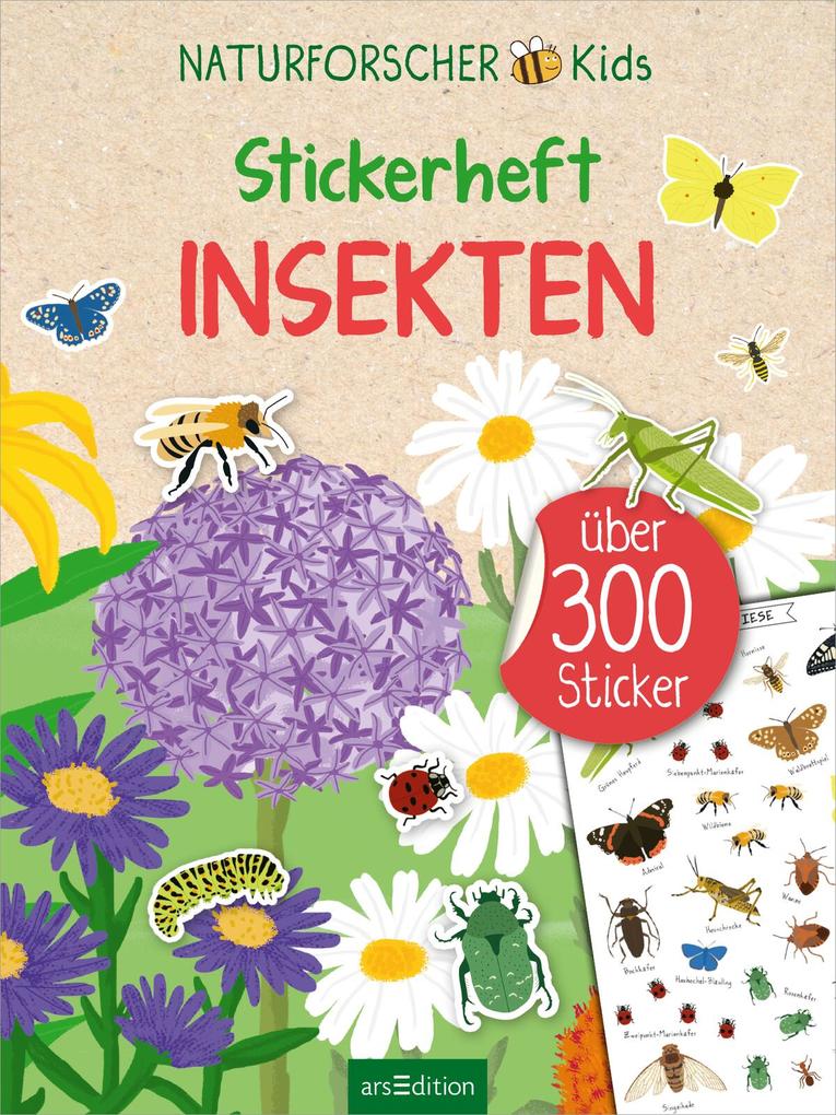 Weitere Ansicht: Naturforscher-Kids - Stickerheft Insekten