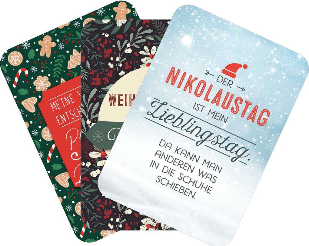Weitere Ansicht: Einatmen. Ausrasten. Weihnachten.