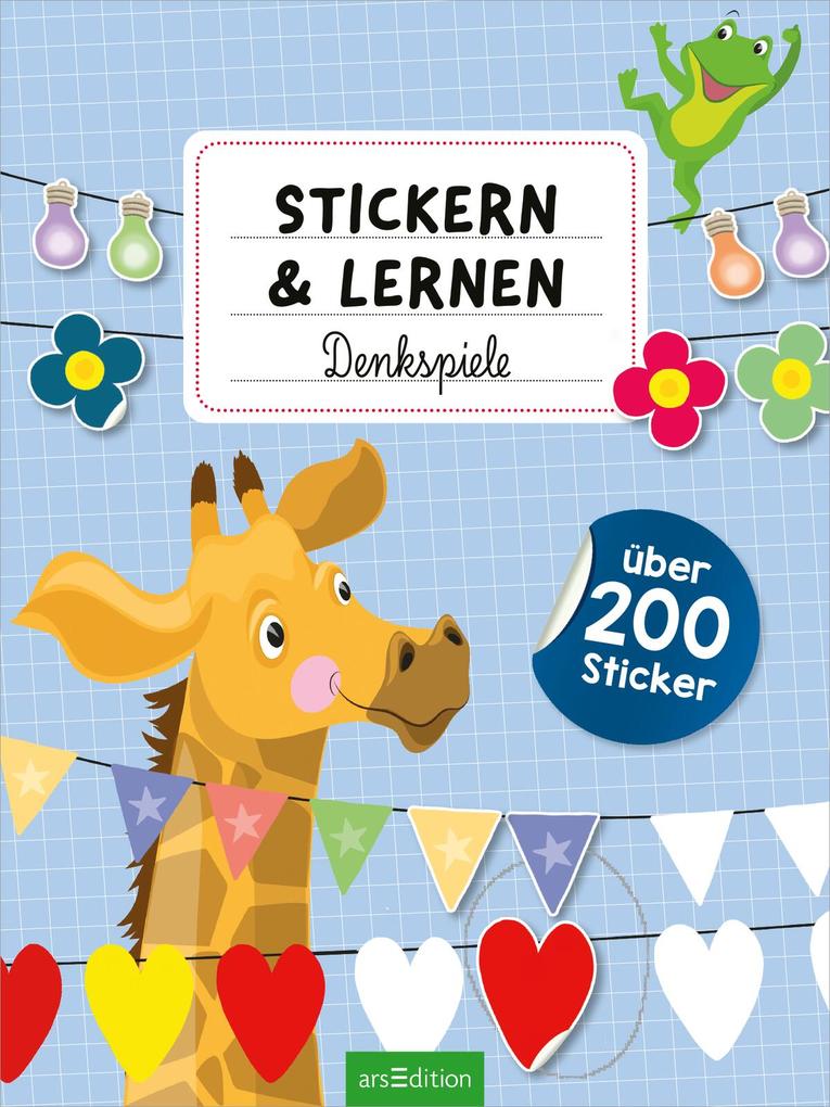 Weitere Ansicht: Stickern und Lernen - Denkspiele