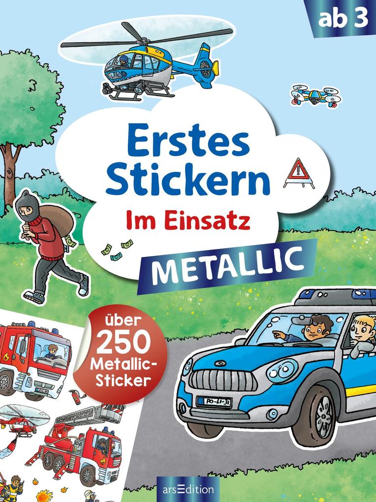 Weitere Ansicht: Erstes Stickern Metallic - Im Einsatz