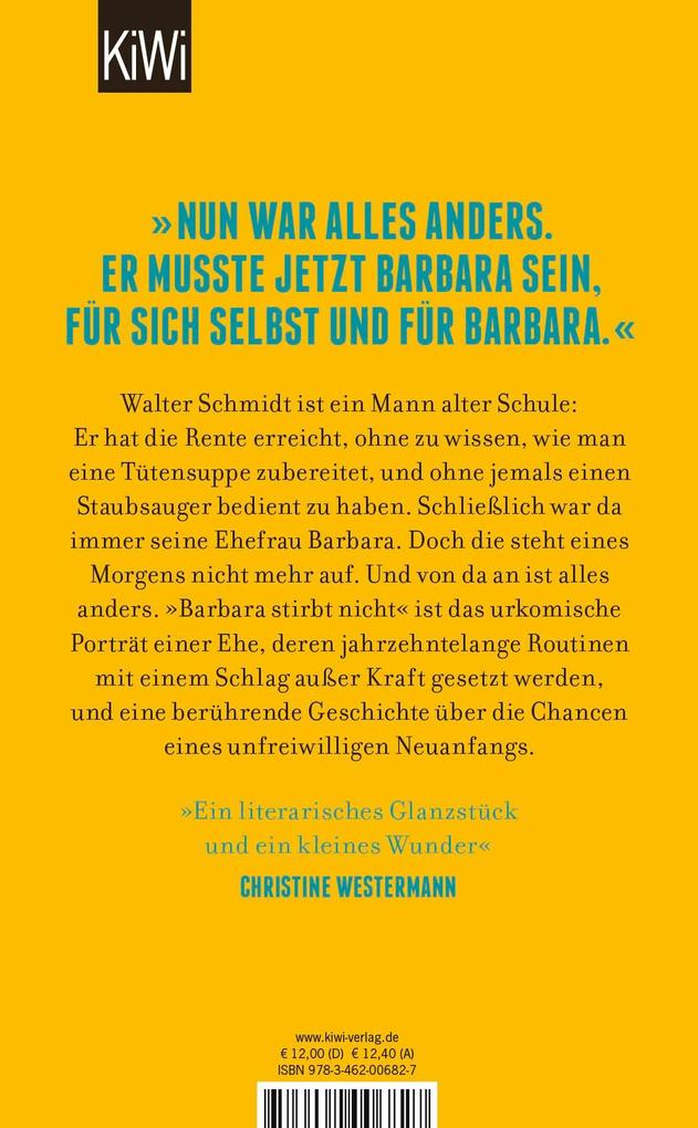 Weitere Ansicht: Barbara stirbt nicht | Alina Bronsky