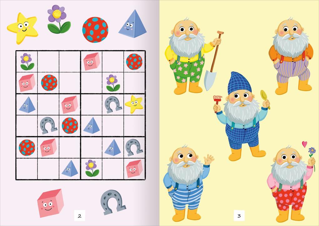 Weitere Ansicht: Magische Sticker-Rätsel