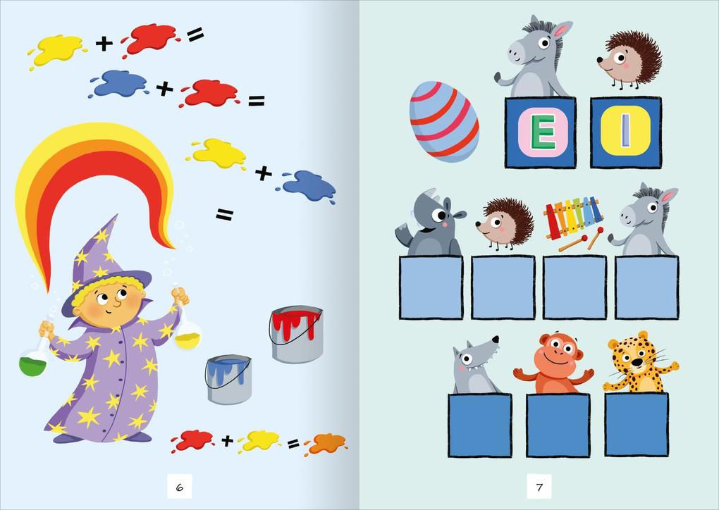 Weitere Ansicht: Magische Sticker-Rätsel