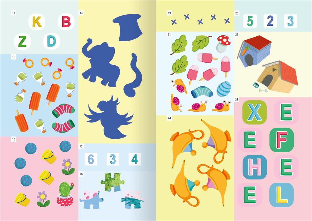 Weitere Ansicht: Magische Sticker-Rätsel