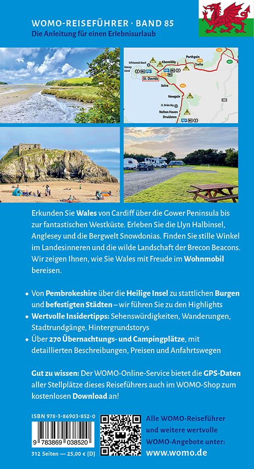 Weitere Ansicht: Entdeckertouren mit dem Wohnmobil Wales | Christian Winkler, Christina Winkler