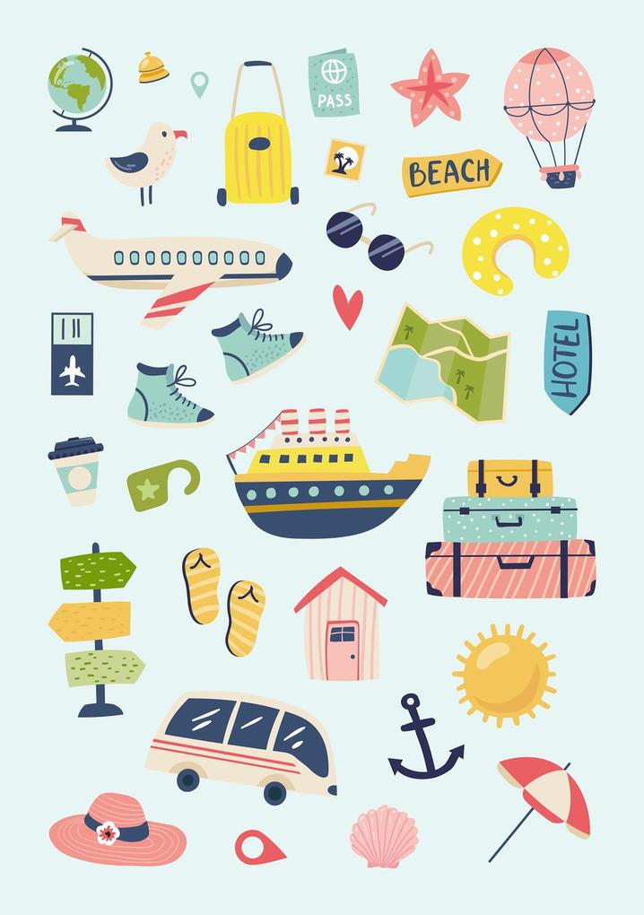 Weitere Ansicht: Feriensticker