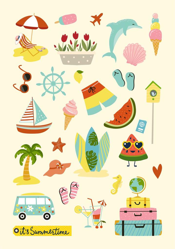 Weitere Ansicht: Feriensticker