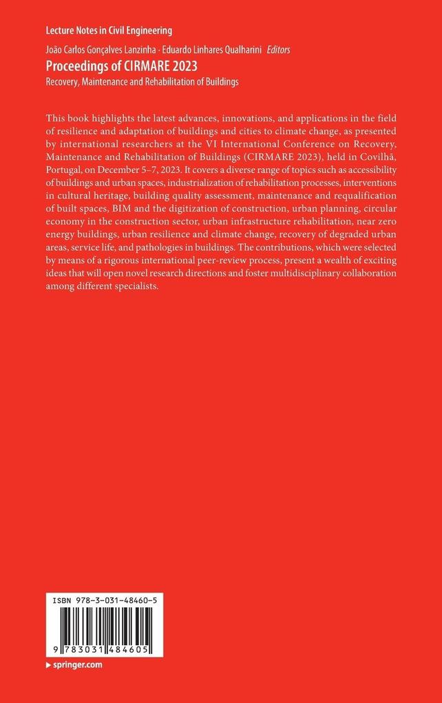 Weitere Ansicht: Proceedings of CIRMARE 2023