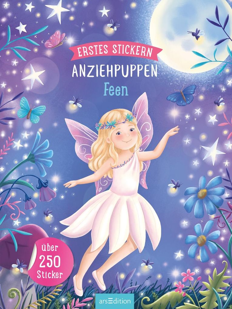 Weitere Ansicht: Erstes Stickern Anziehpuppen - Feen