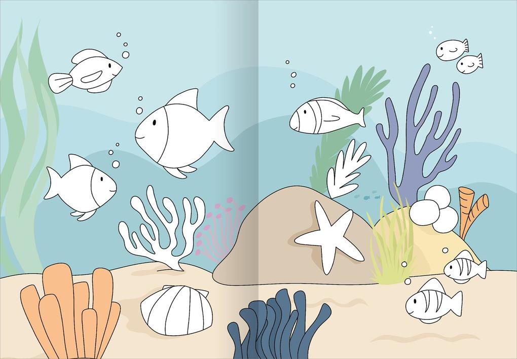 Weitere Ansicht: Mein großes buntes Malbuch - Zoo