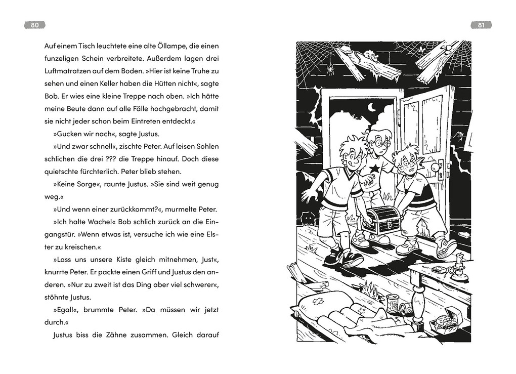 Weitere Ansicht: Die drei ??? Kids Dein Fall, Die Golddiebe | Boris Pfeiffer