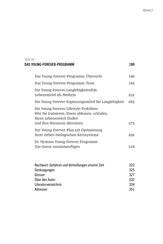 Weitere Ansicht: Young Forever - auf ewig jung (deutsche Ausg.) | Hyman Mark