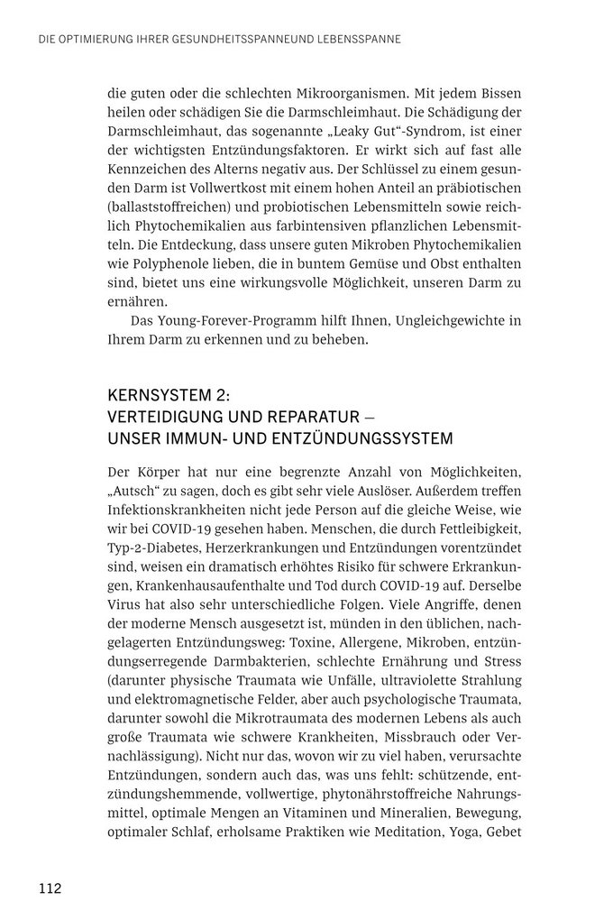 Weitere Ansicht: Young Forever - auf ewig jung (deutsche Ausg.) | Hyman Mark