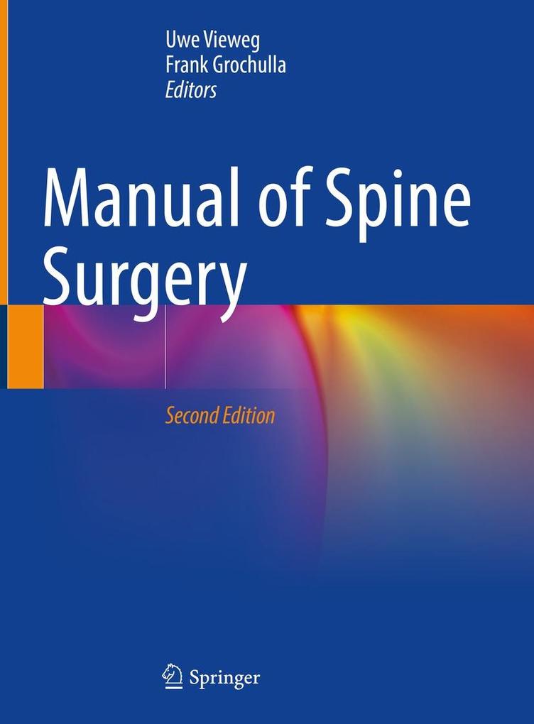 Produktbild: Manual of Spine Surgery