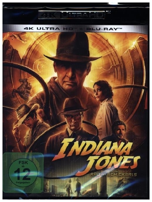 Produktbild: Indiana Jones und das Rad des Schicksals UHD BD | Jez Butterworth, John-Henry Butterworth, Philip Kaufman, George Lucas, James Mangold