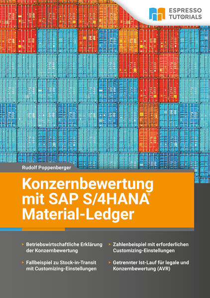 Produktbild: Konzernbewertung mit SAP S/4HANA Material-Ledger | Rudolf Poppenberger