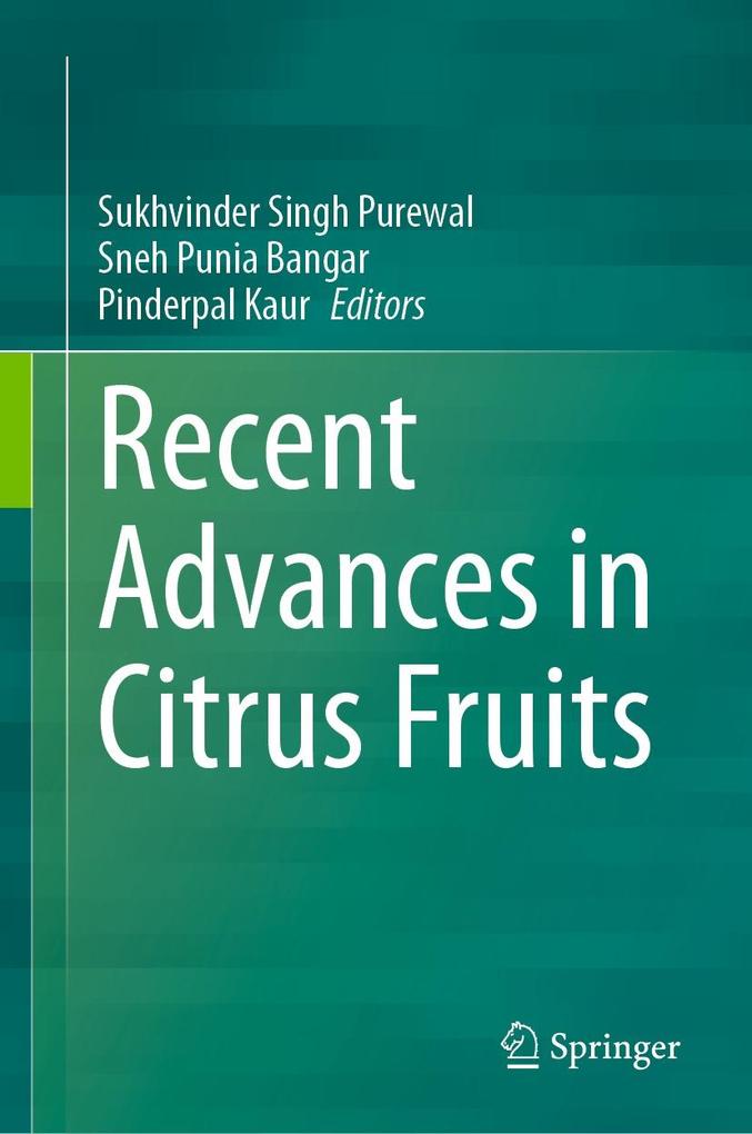Produktbild: Recent Advances in Citrus Fruits