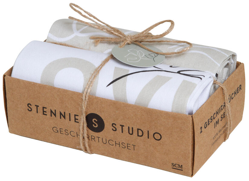 Produktbild: Geschirrtuchset - Stennie Studio | Stennie