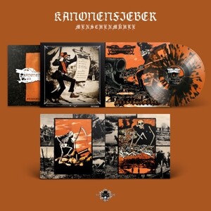 Produktbild: Menschenmühle(Orange Splatter Vinyl) | Kanonenfieber