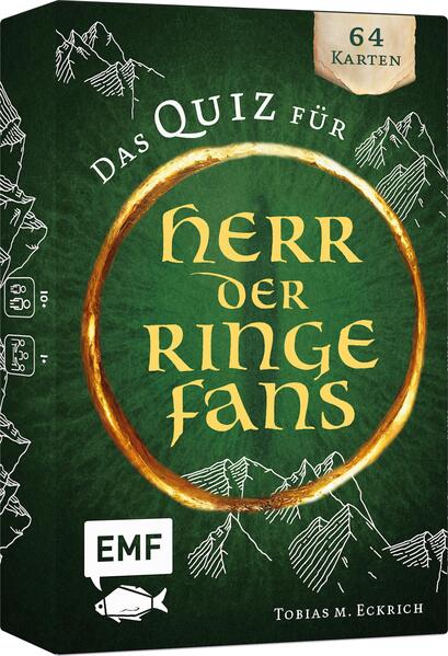 Produktbild: Kartenspiel: Das inoffizielle Quiz für Herr der Ringe-Fans | Tobias M. Eckrich