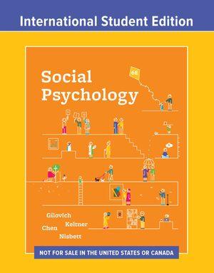 Produktbild: Social Psychology | Tom Gilovich, Dacher Keltner, Serena Chen, Richard E. Nisbett