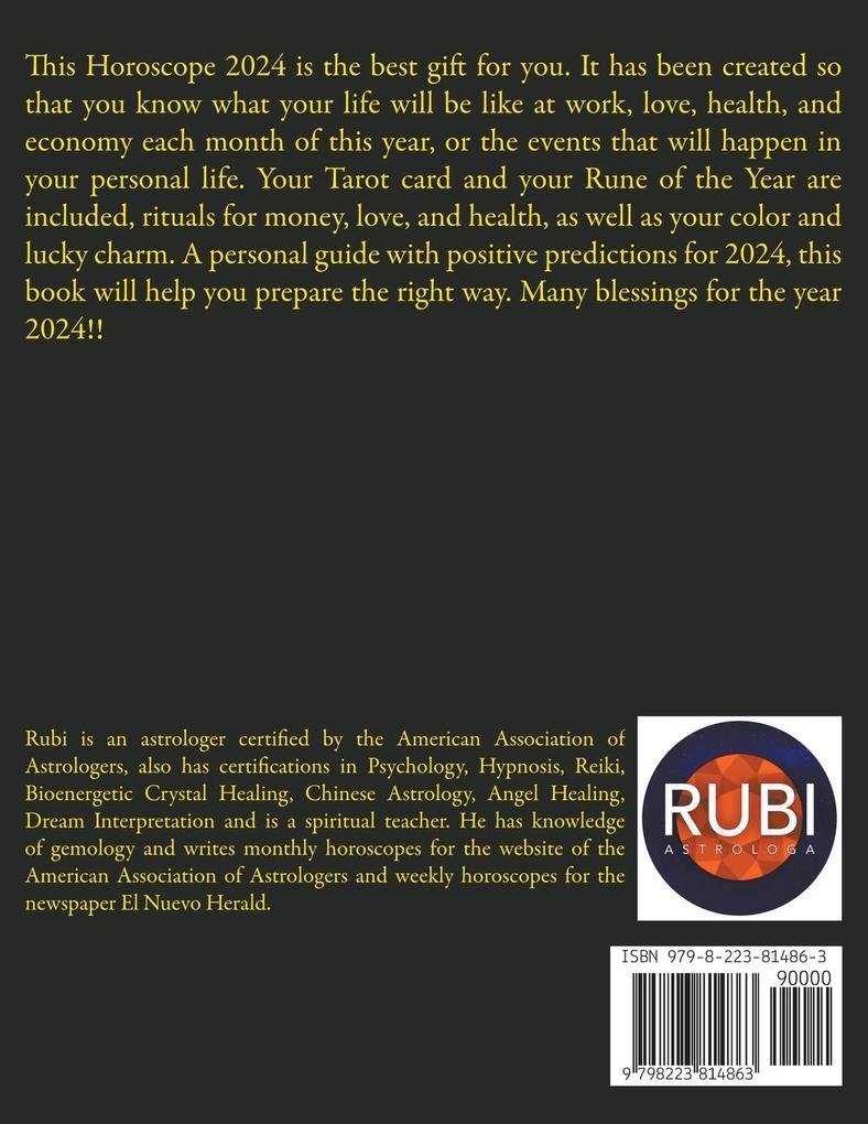 Weitere Ansicht: Horoscope 2024 Leo | Rubi Astrólogas