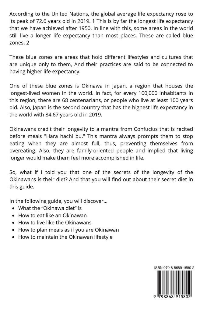 Weitere Ansicht: Okinawa Diet | Bruce Ackerberg