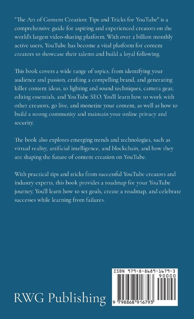 Weitere Ansicht: The Art of Content Creation | Bill Vincent