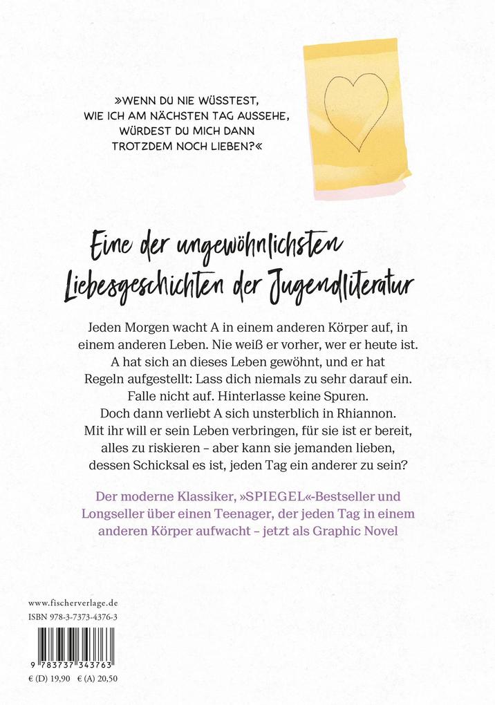 Weitere Ansicht: Every Day. Letztendlich sind wir dem Universum egal. Die Graphic Novel | David Levithan