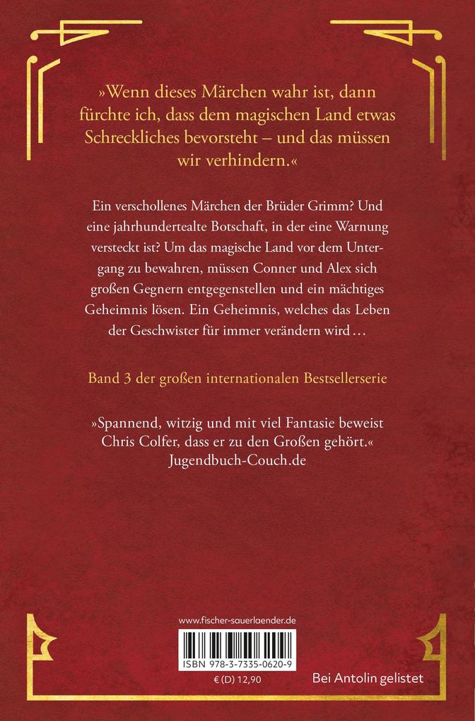 Weitere Ansicht: Land of Stories: Das magische Land - Eine düstere Warnung | Chris Colfer