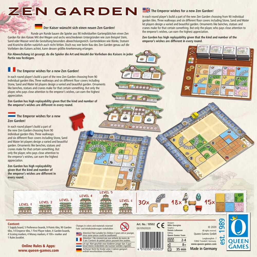Weitere Ansicht: Queen Games - Zen Garden | Mike Georgiou