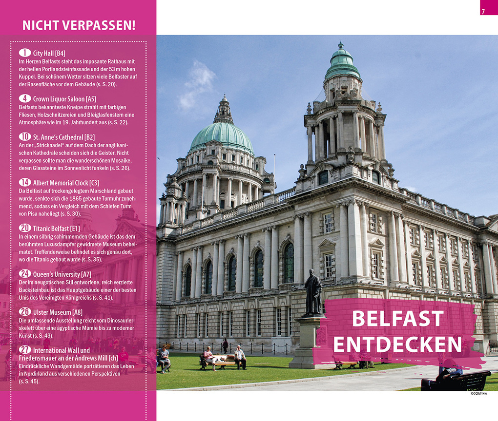 Weitere Ansicht: Reise Know-How CityTrip Belfast | Astrid Fieß, Lars Kabel