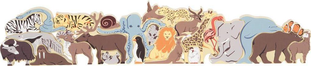 Weitere Ansicht: Buchstabenpuzzle Tiere