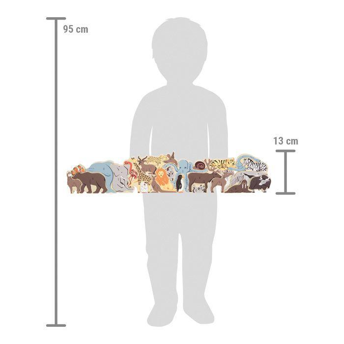 Weitere Ansicht: Buchstabenpuzzle Tiere