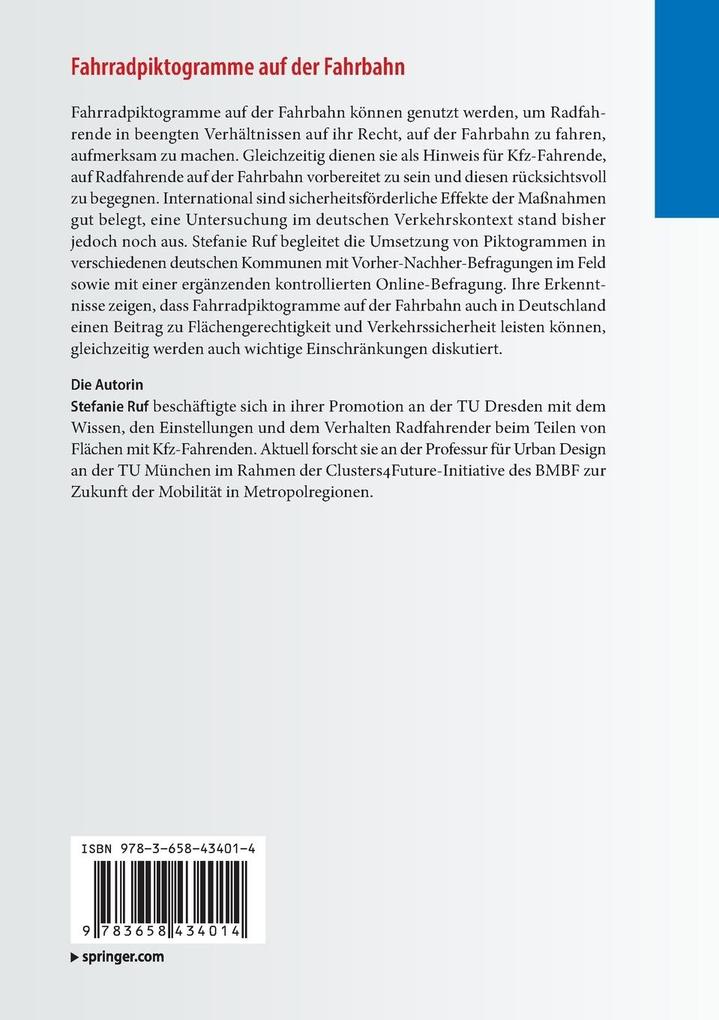 Weitere Ansicht: Fahrradpiktogramme auf der Fahrbahn | Stefanie Ruf
