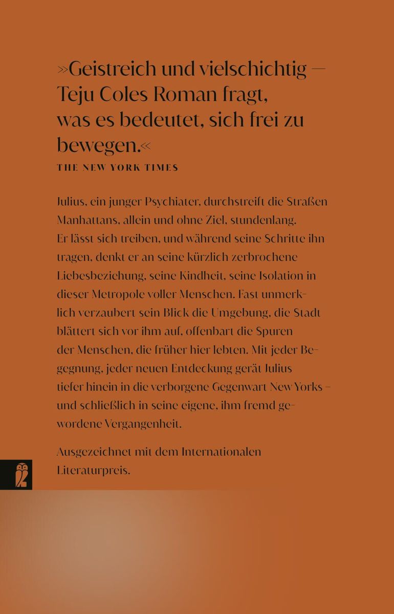 Weitere Ansicht: Open City | Teju Cole