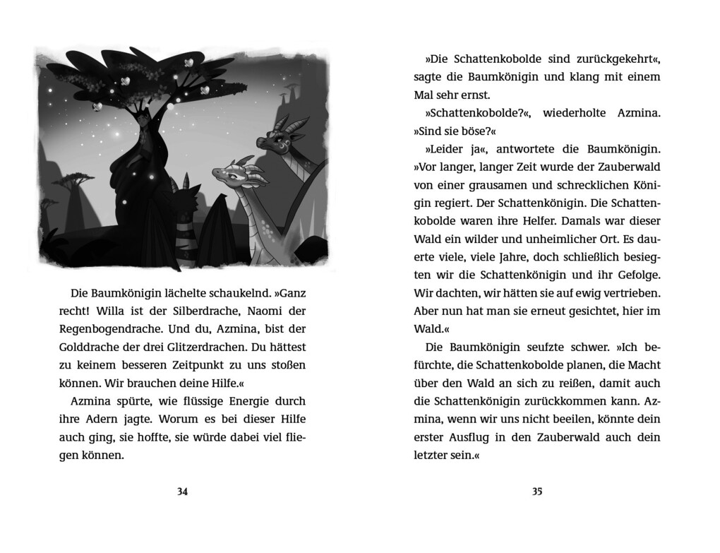 Weitere Ansicht: Dragon Girls - Azmina, der Golddrache | Maddy Mara