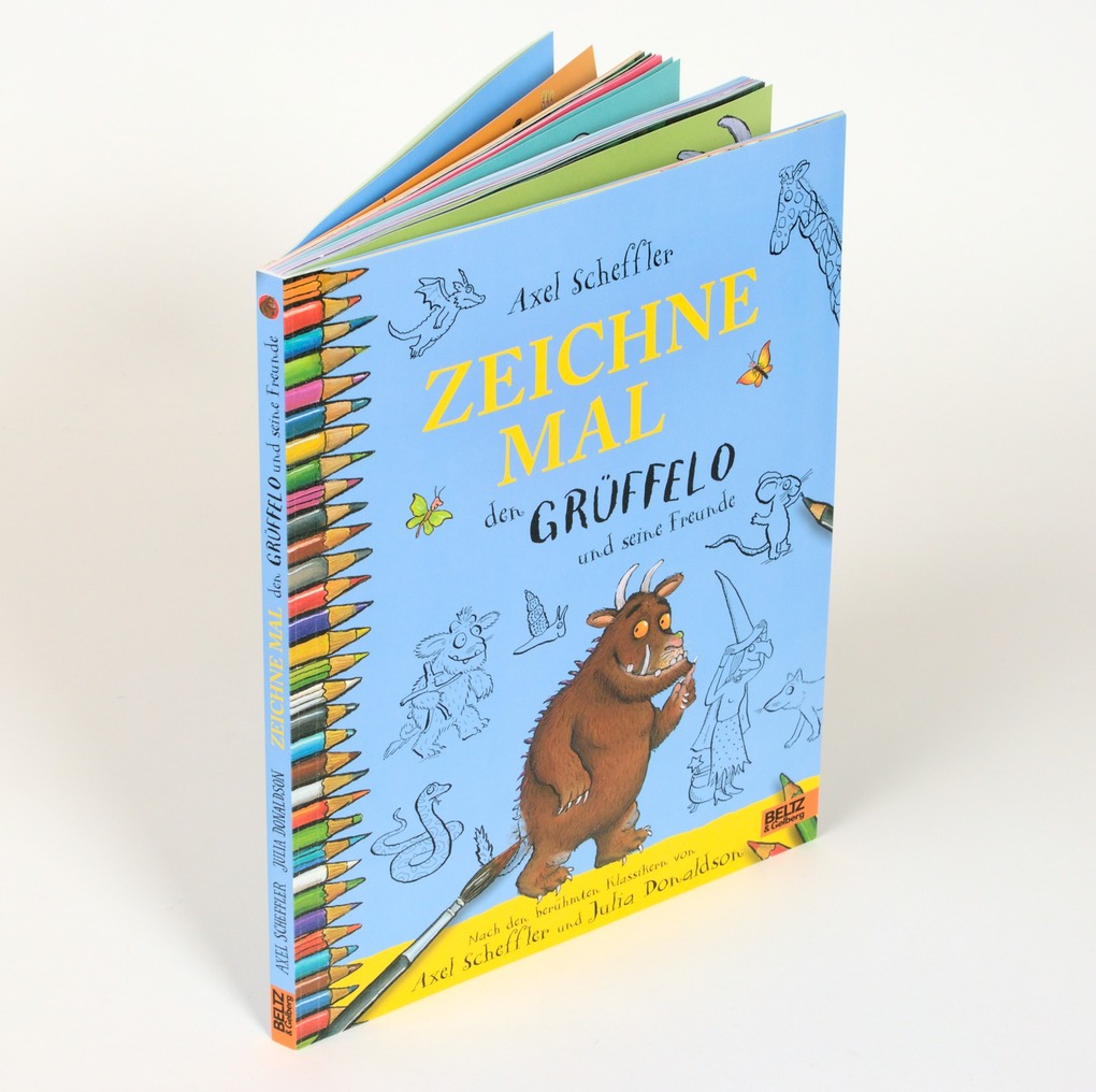 Weitere Ansicht: Zeichne mal den Grüffelo und seine Freunde | Axel Scheffler