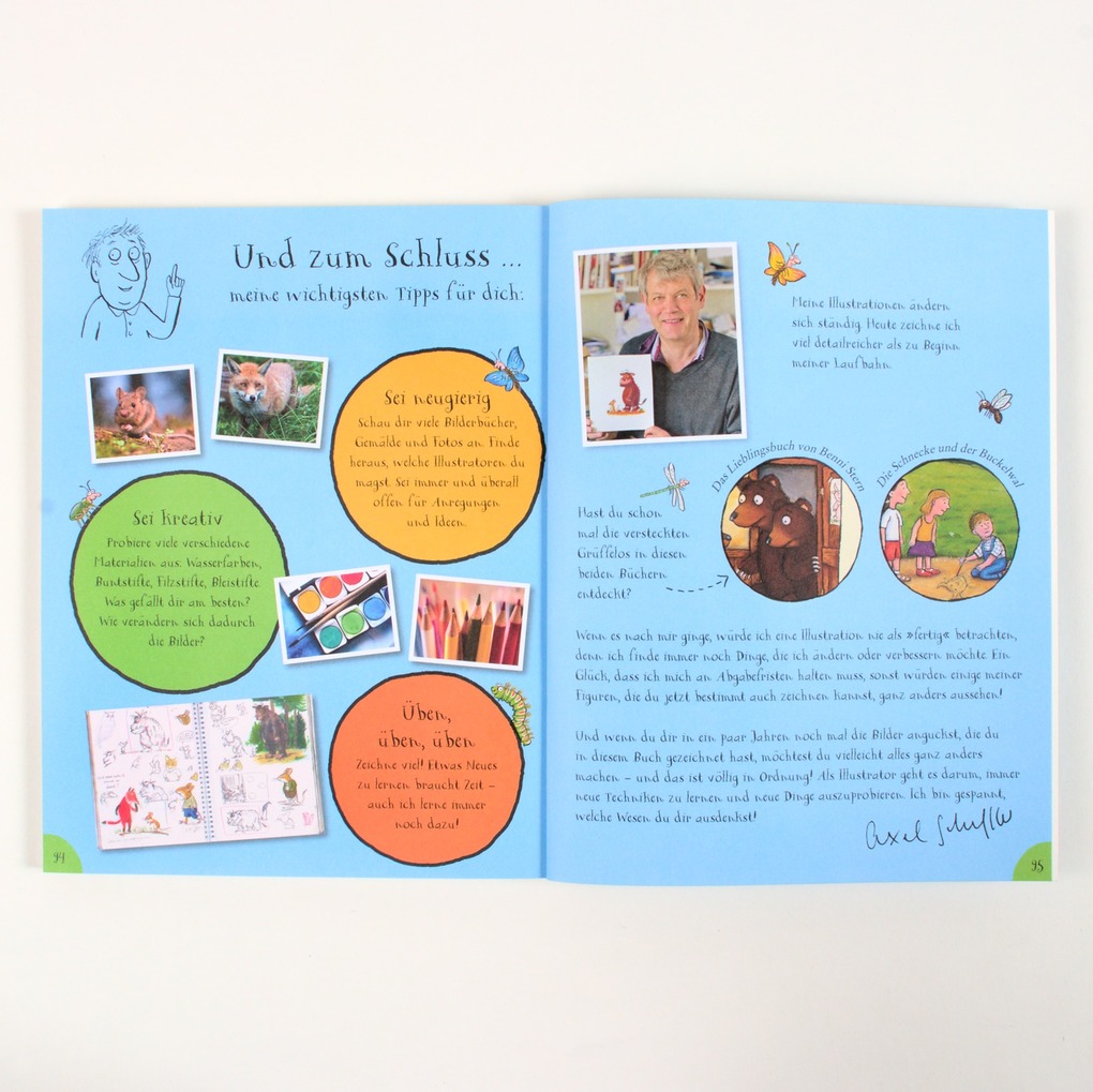 Weitere Ansicht: Zeichne mal den Grüffelo und seine Freunde | Axel Scheffler