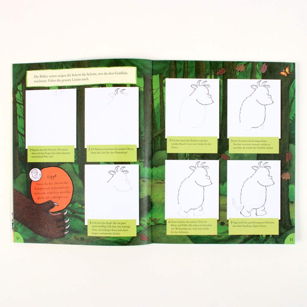 Weitere Ansicht: Zeichne mal den Grüffelo und seine Freunde | Axel Scheffler